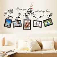 Family Tree Wall Decal Sticker Large Vinyl Photo Picture Frame Removable NEW   253643631427